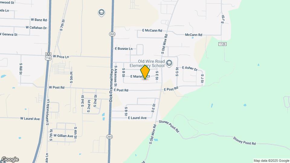 405 E Southern Trace Dr Map and Location Details