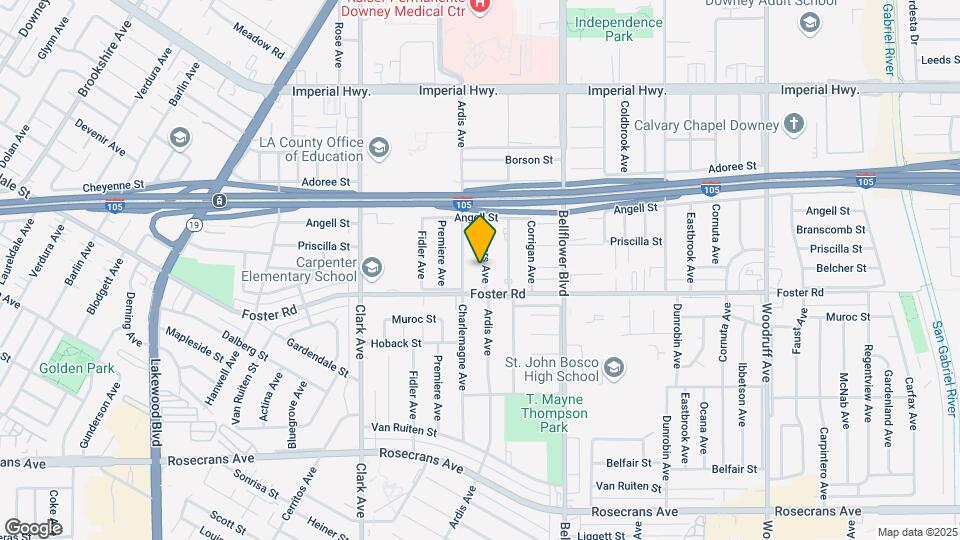 13233 Rutgers Ave Map and Location Details