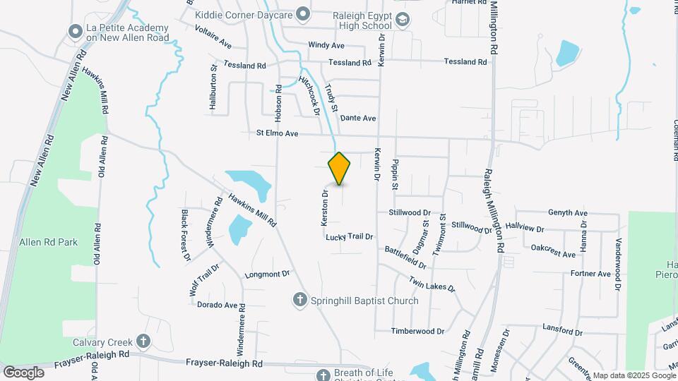 3883 Winwood Dr Map and Location Details