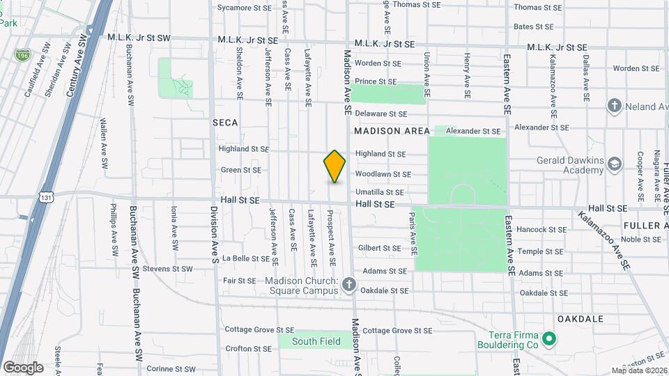 1154 Prospect Ave SE Map and Location Details