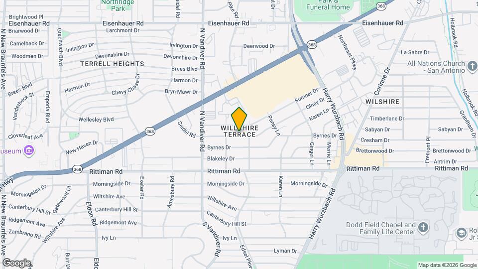 423 Olney Dr Map and Location Details