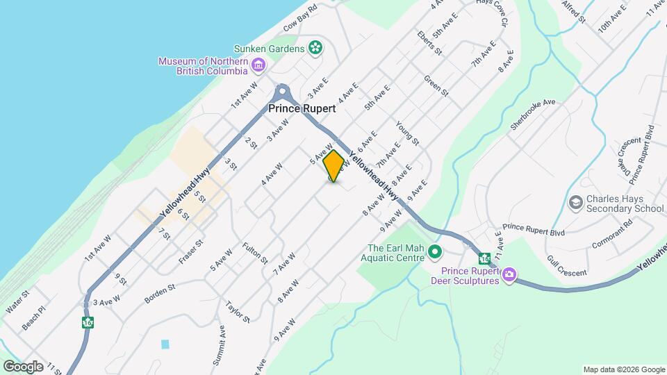 215-216 6 Ave W Mapa y Detalles de la Ubicación