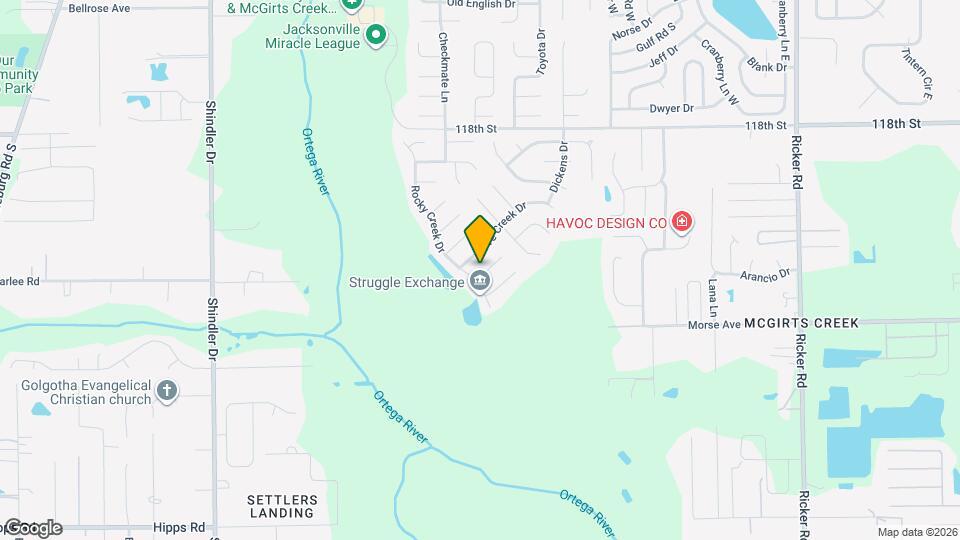 6646 Shiloh Creek Dr Map and Location Details