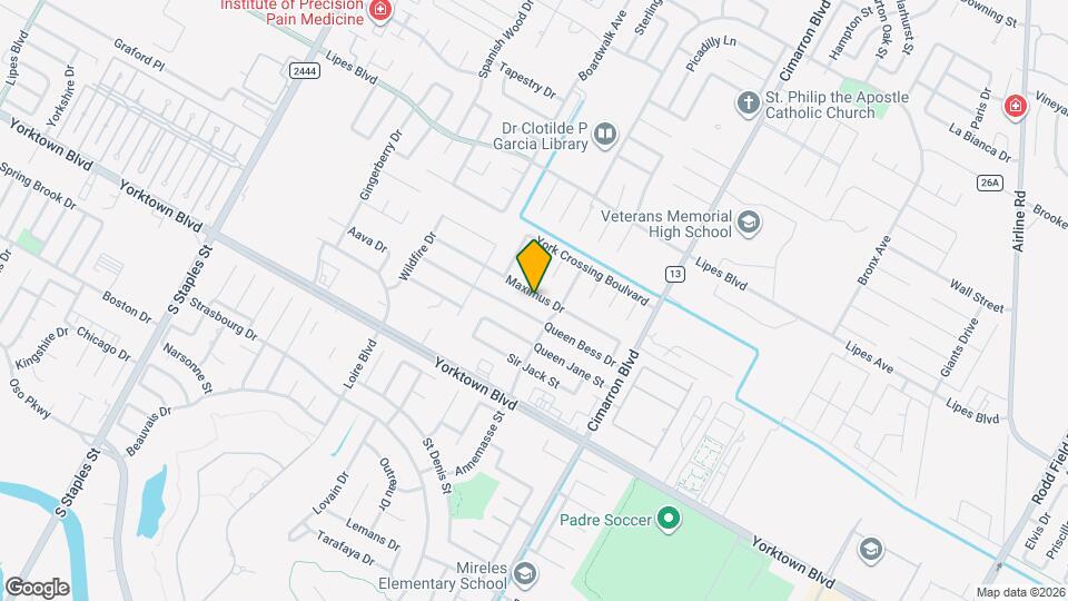 6125 Maximus Dr Map and Location Details