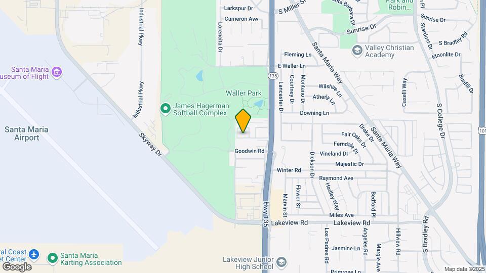 Parke Orcutt Apartments Map and Location Details