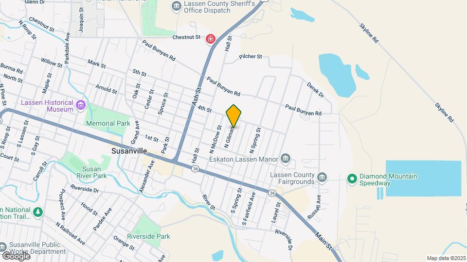 325 N Gilman St Map and Location Details