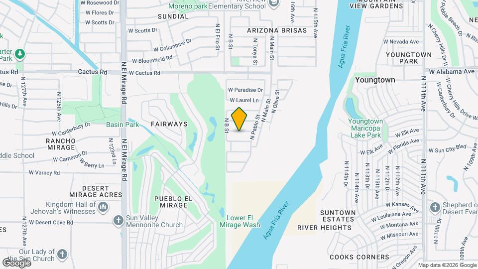 11825 W Altadena Ave, Unit 501 Map and Location Details