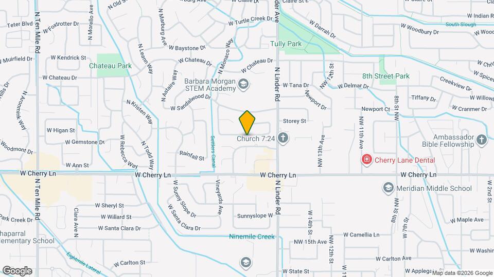 1803 W McGlinchey St Map and Location Details