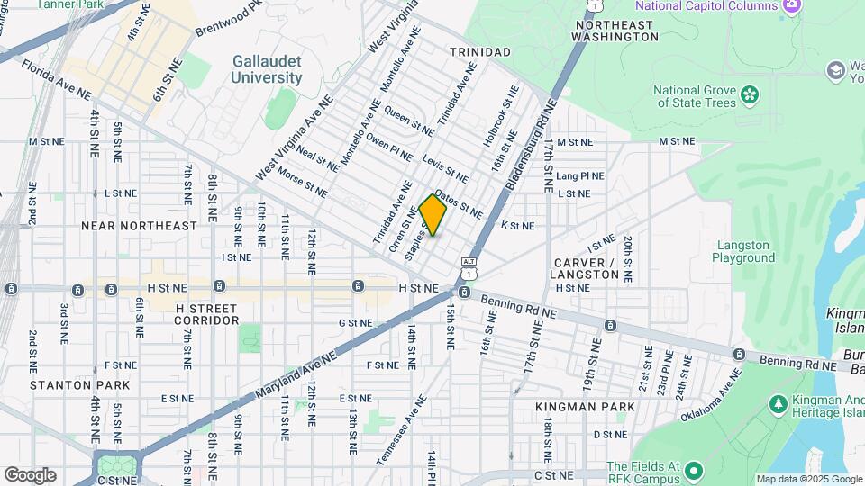 1208 Holbrook St Ne Map and Location Details