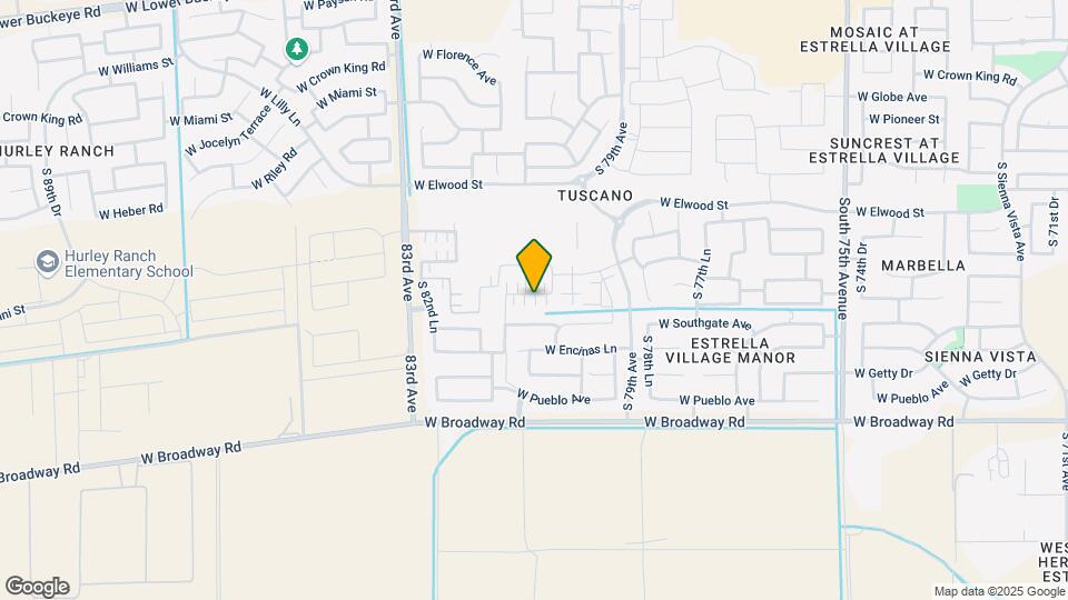8039 W Agora Ln Map and Location Details