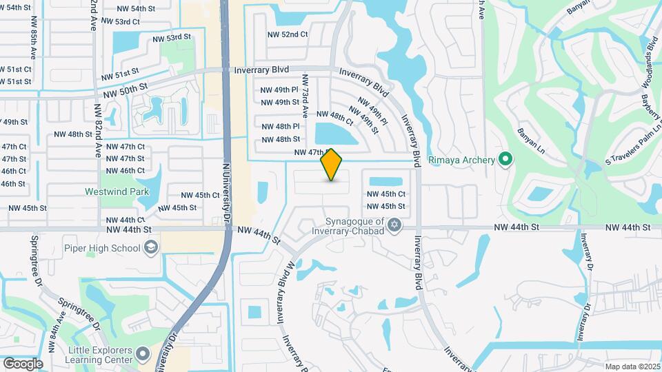 7150 NW 46th St Map and Location Details