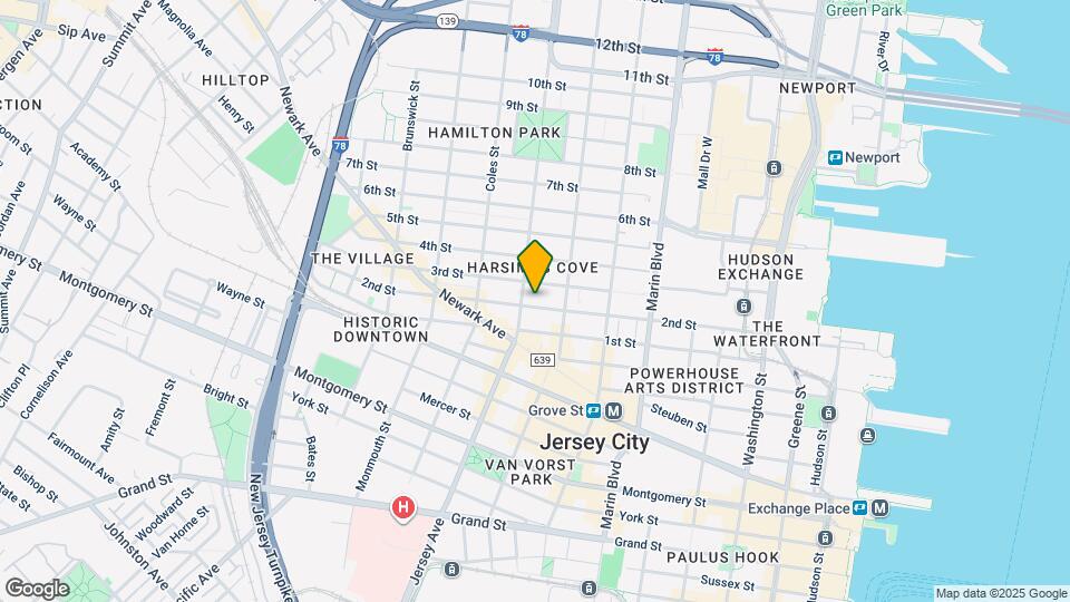 280 2nd St Map and Location Details