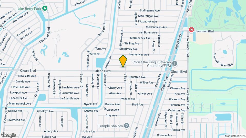 23180 Olean Blvd Map and Location Details
