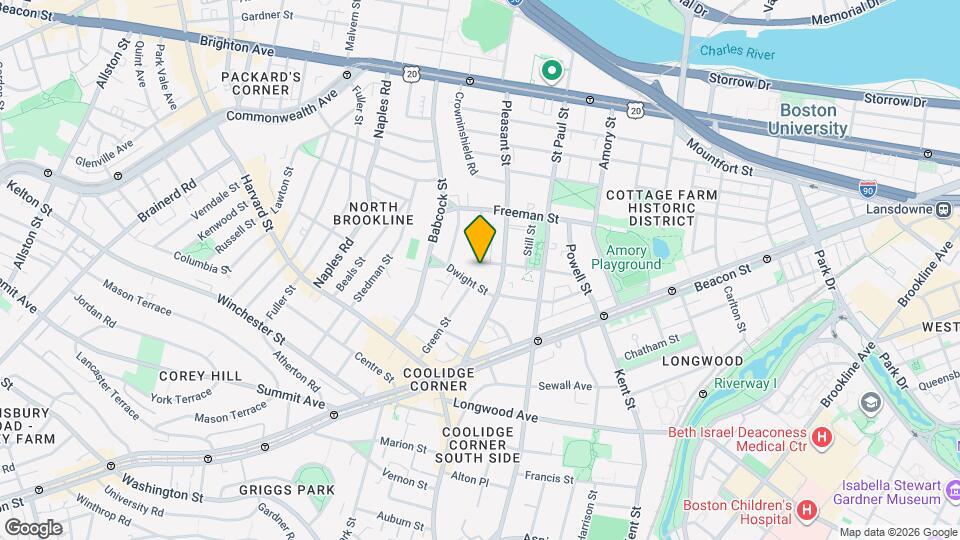 84 Browne St, Unit 2 Mapa y Detalles de la Ubicación