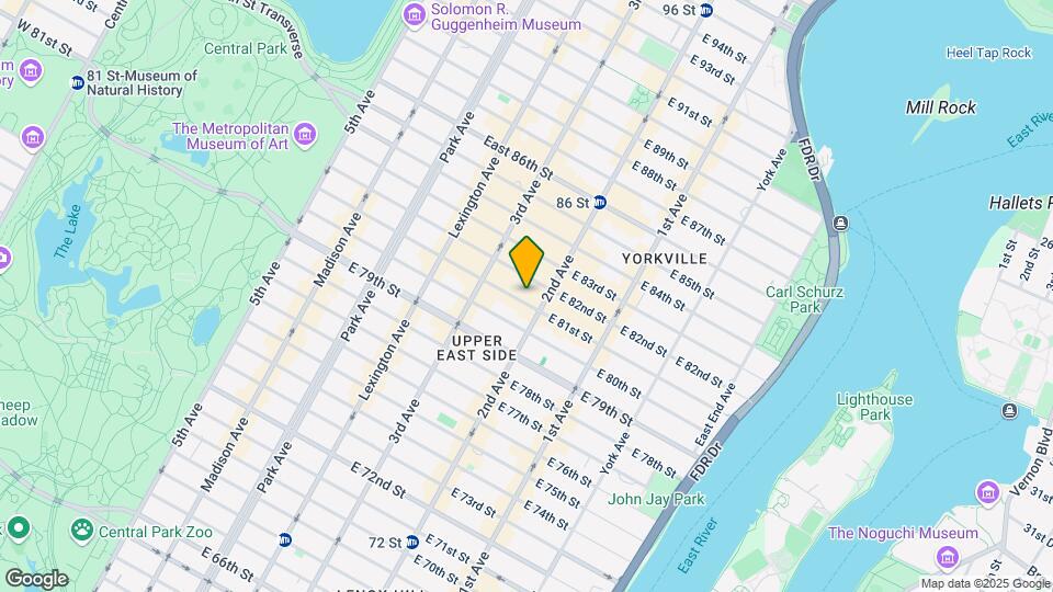 239 E 81st St Map and Location Details