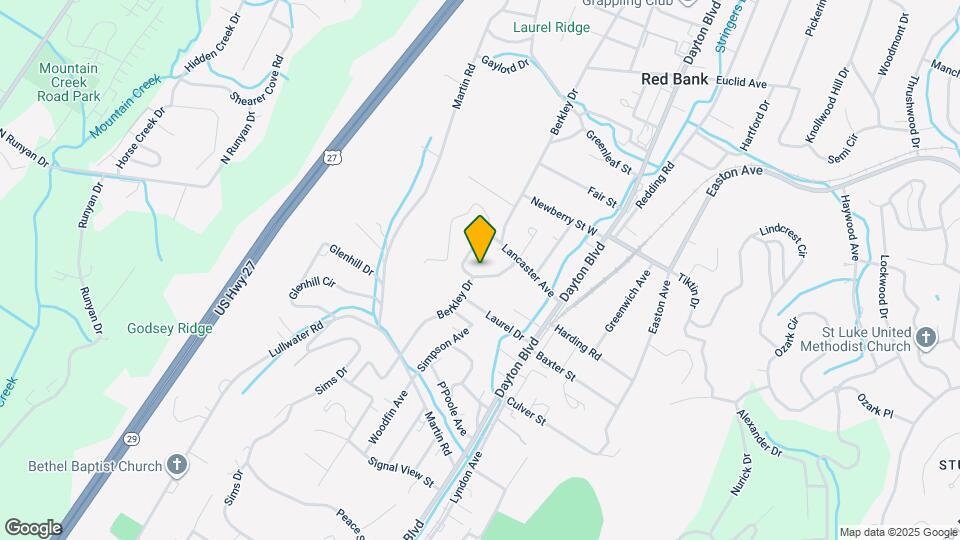 2801 Berkley Dr Map and Location Details