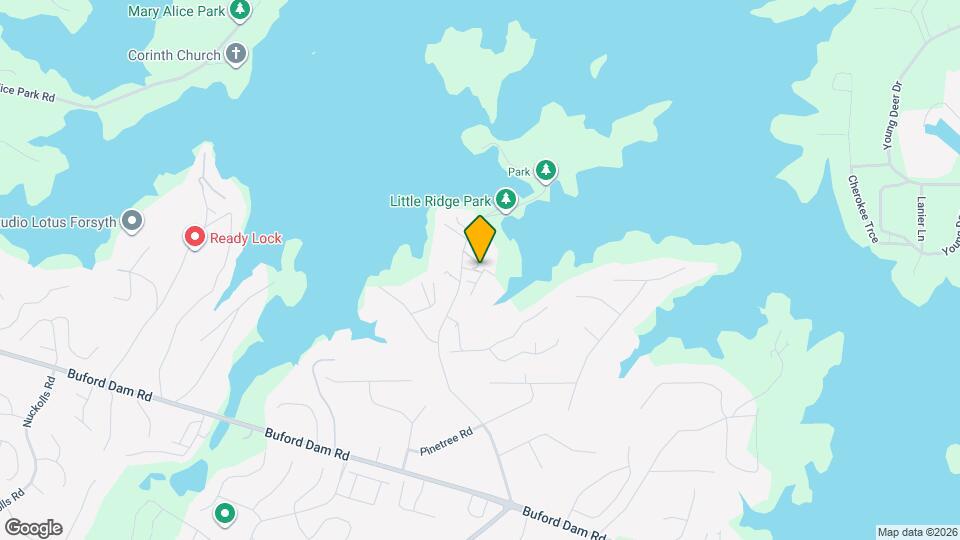 3200 Rim Cove Dr Map and Location Details