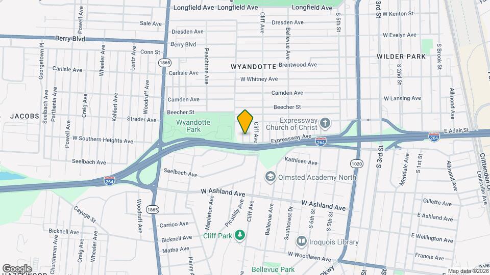 3725 Warren Ave Map and Location Details
