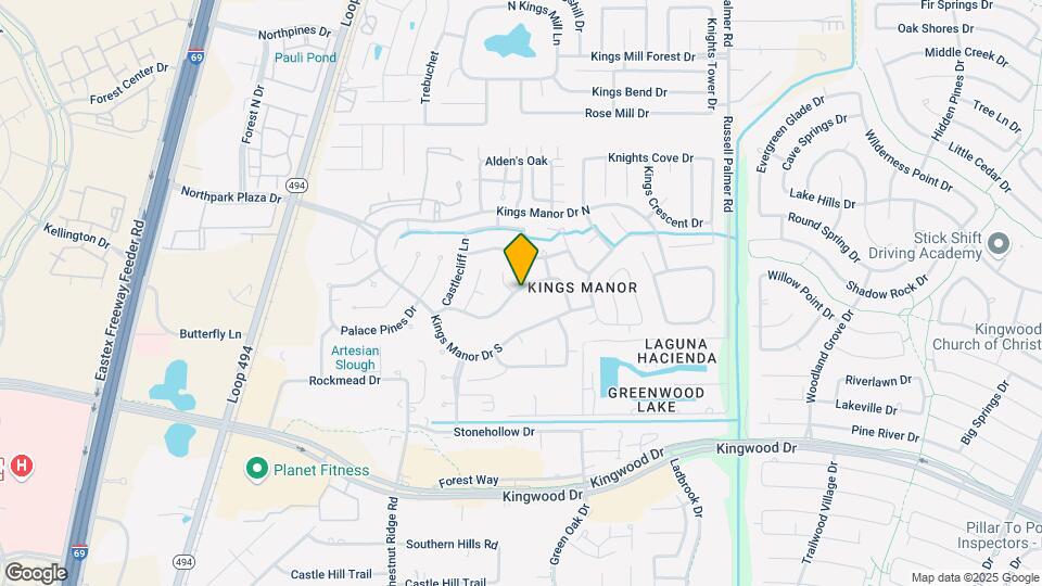 21851 Whispering Forest Dr Map and Location Details