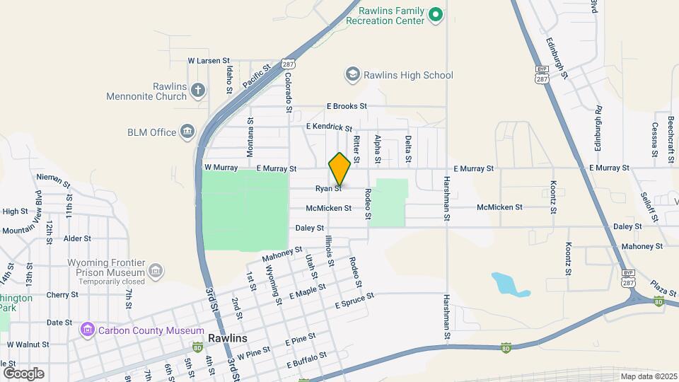 512 Ryan St Map and Location Details