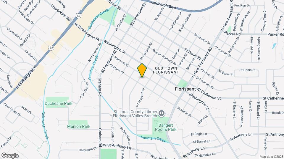 260 N Jefferson St Map and Location Details