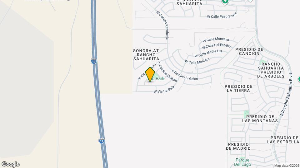 880 West Calle Valenciana Map and Location Details