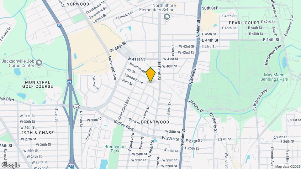 425 Linwood Ave Map and Location Details