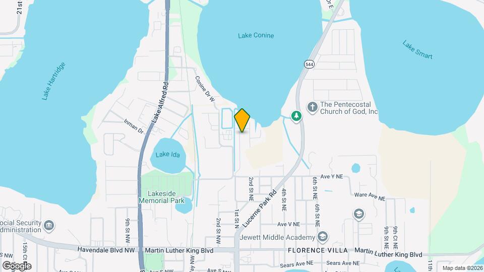 2554 Palm Dr NE Map and Location Details