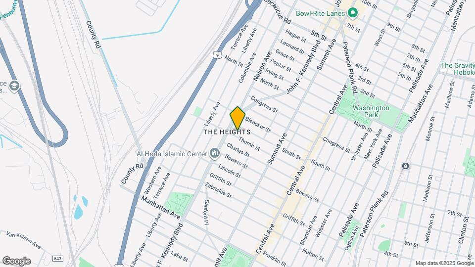 132 Thorne St Map and Location Details