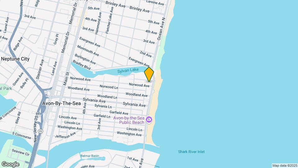 Ocean View Condominium Map and Location Details
