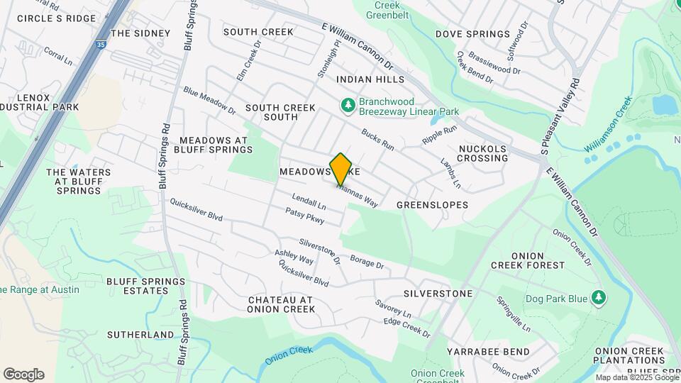 7307 Thannas Way Map and Location Details