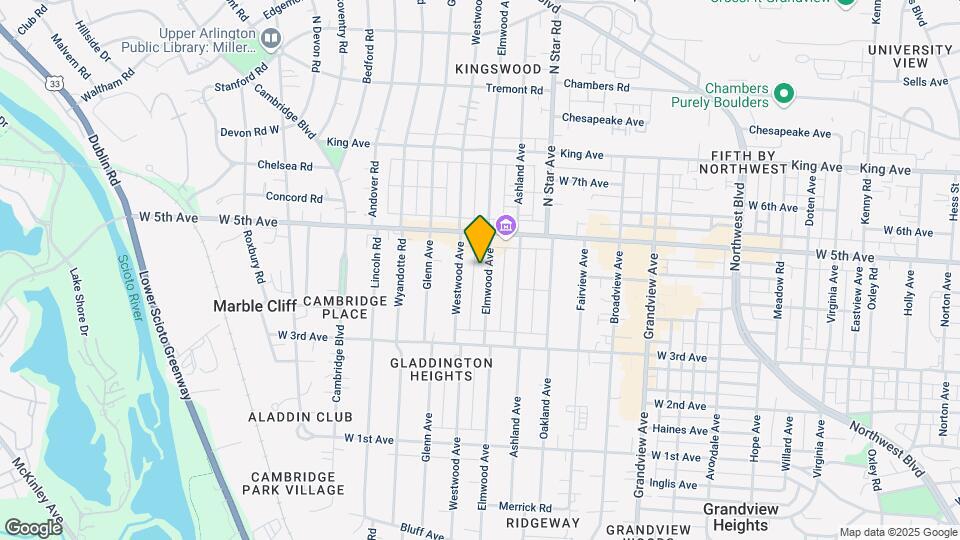 1515-1519 Elmwood Ave Map and Location Details