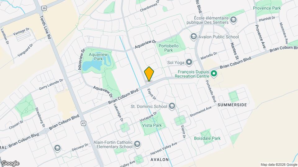 2243 Esprit Dr Map and Location Details