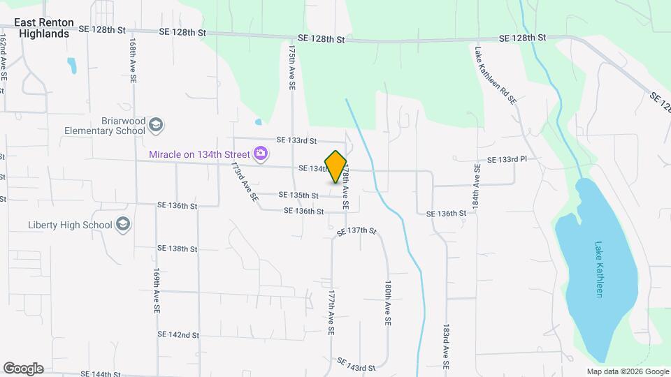 17554 SE 135th St Map and Location Details