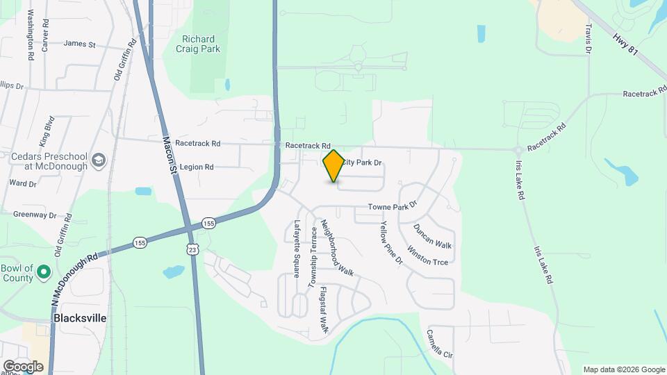 935 City Park Dr Map and Location Details