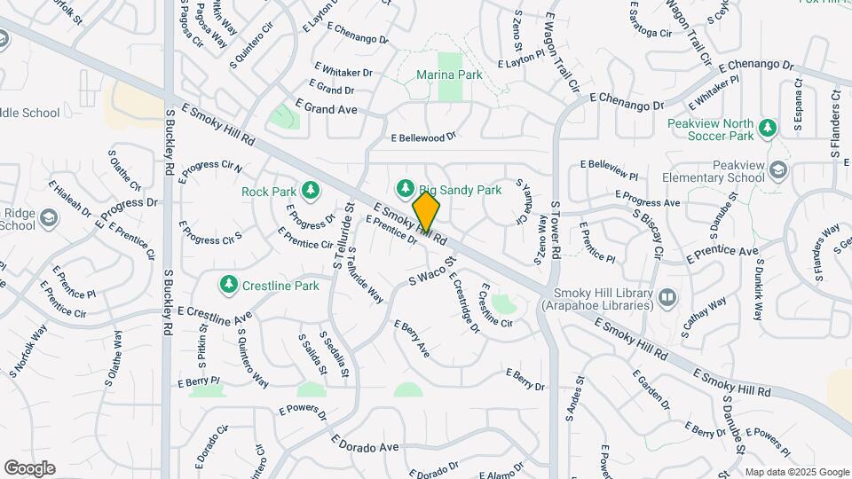 17935 E Prentice Dr Map and Location Details