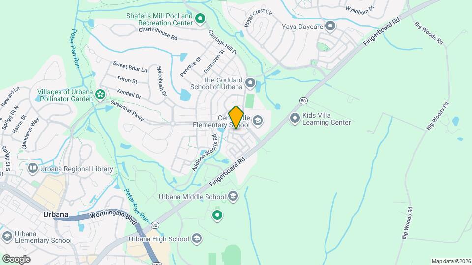 9500 Hyde Pl Map and Location Details