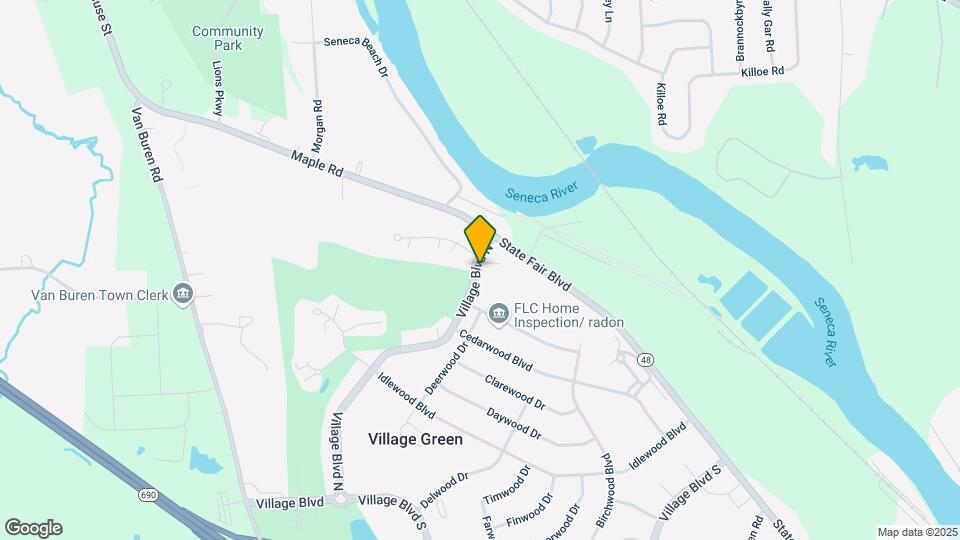 353 Village Blvd N Map and Location Details