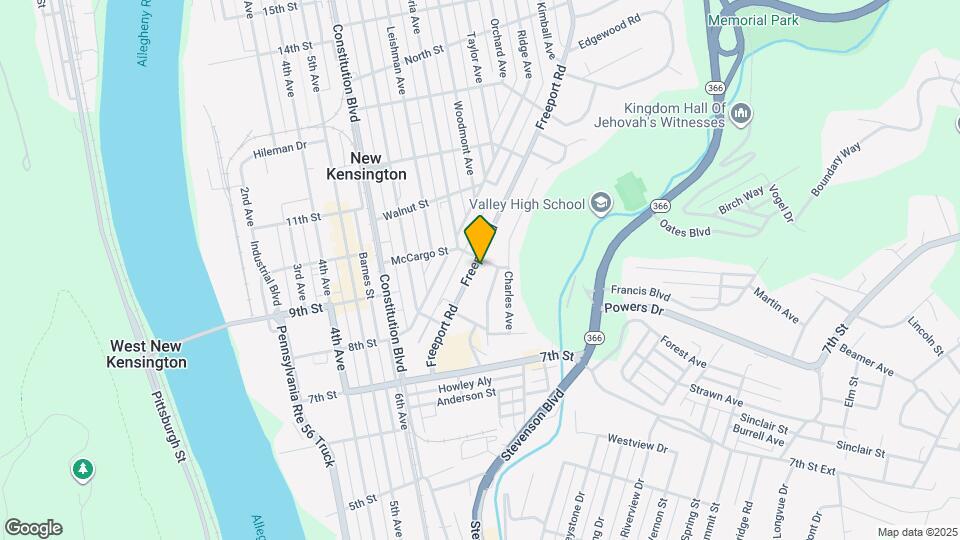 260-262 Freeport Rd Map and Location Details