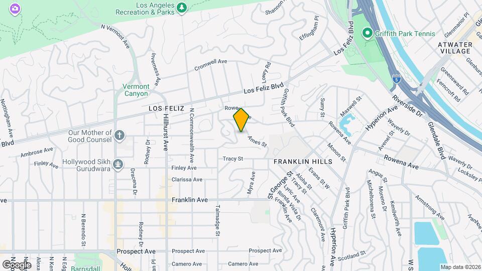 2232 Talmadge St Mapa y Detalles de la Ubicación