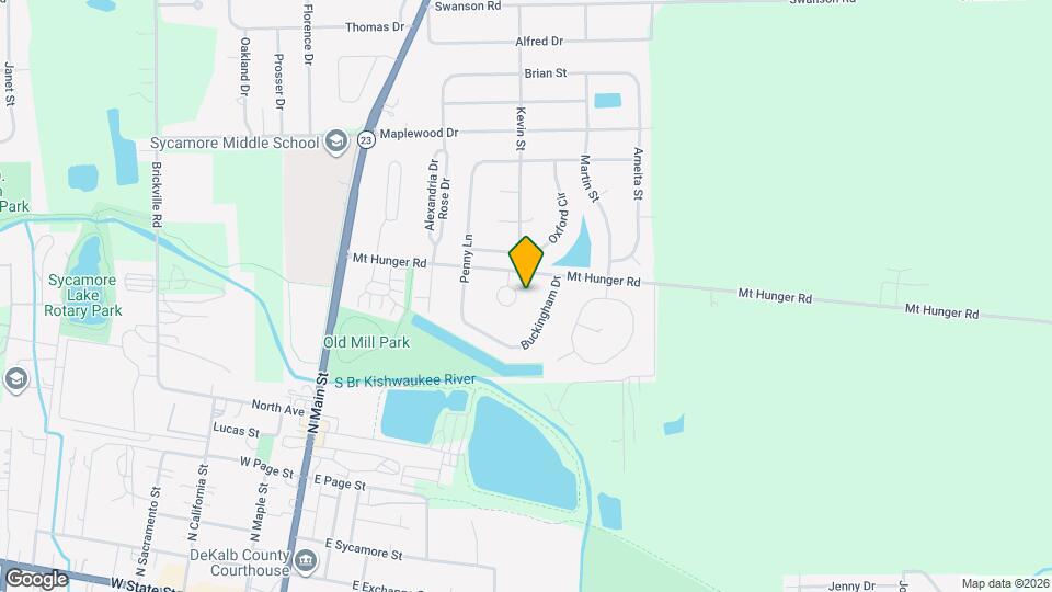 952 Arvle Cir Map and Location Details
