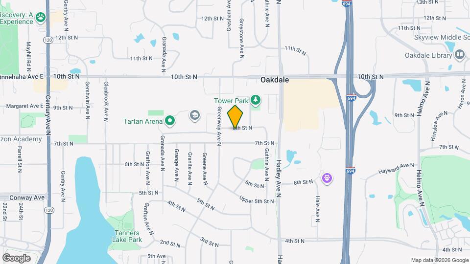 6803 8th St N Mapa y Detalles de la Ubicación