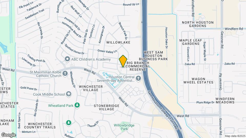 9514 Echo Glade Ct Map and Location Details
