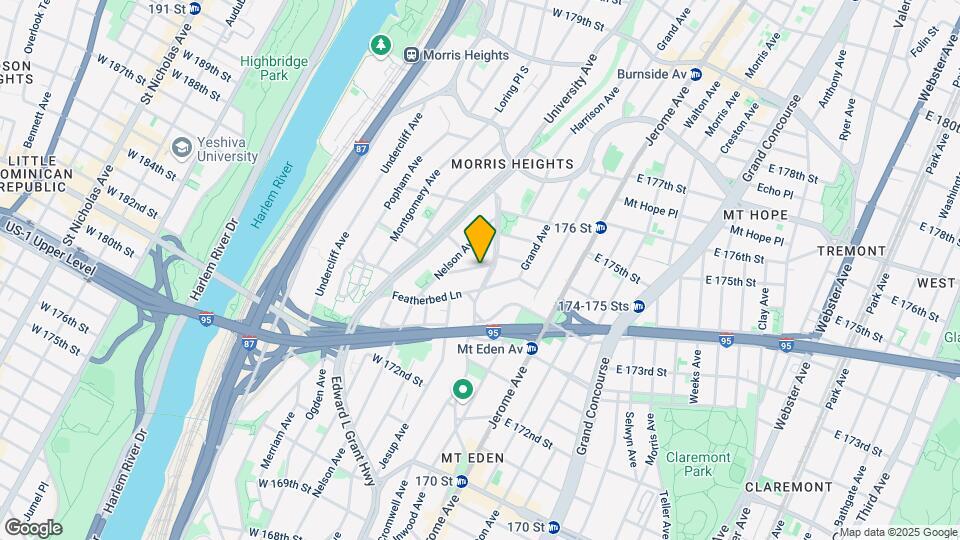 1635 Macombs Rd Map and Location Details