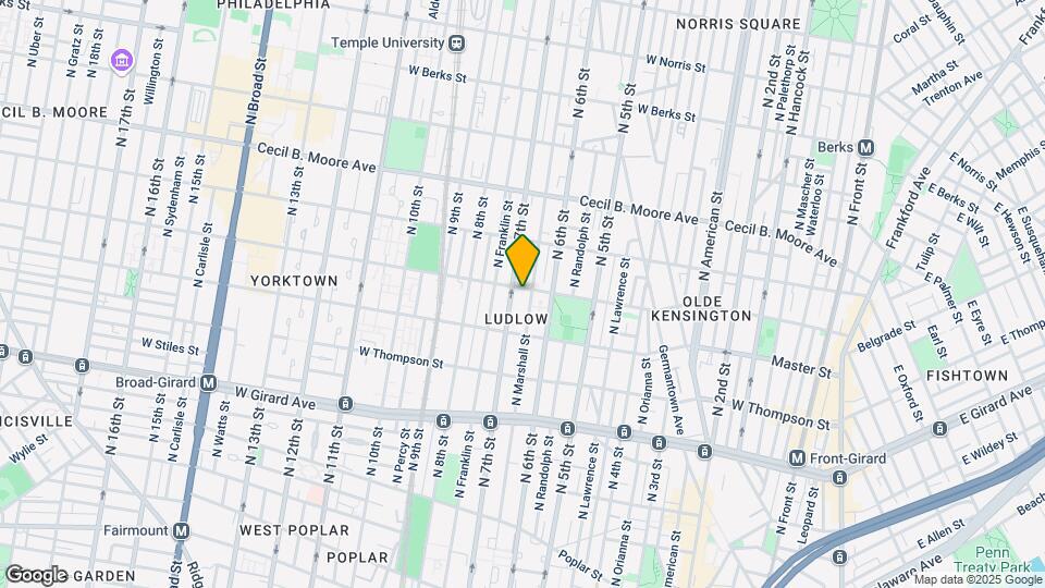 634 W Jefferson St, Unit 2 Mapa y Detalles de la Ubicación