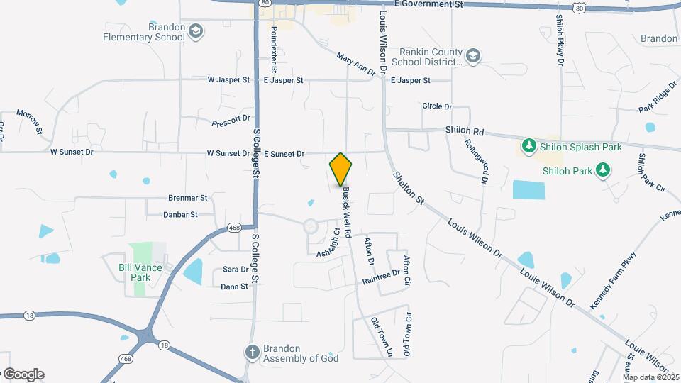312 Busick Well Rd Mapa y Detalles de la Ubicación
