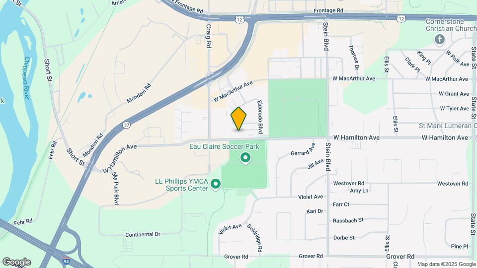 1050 W Hamilton Ave, Unit 4 Map and Location Details