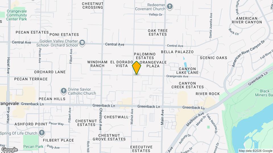 9304 Orangevale Ave Map and Location Details