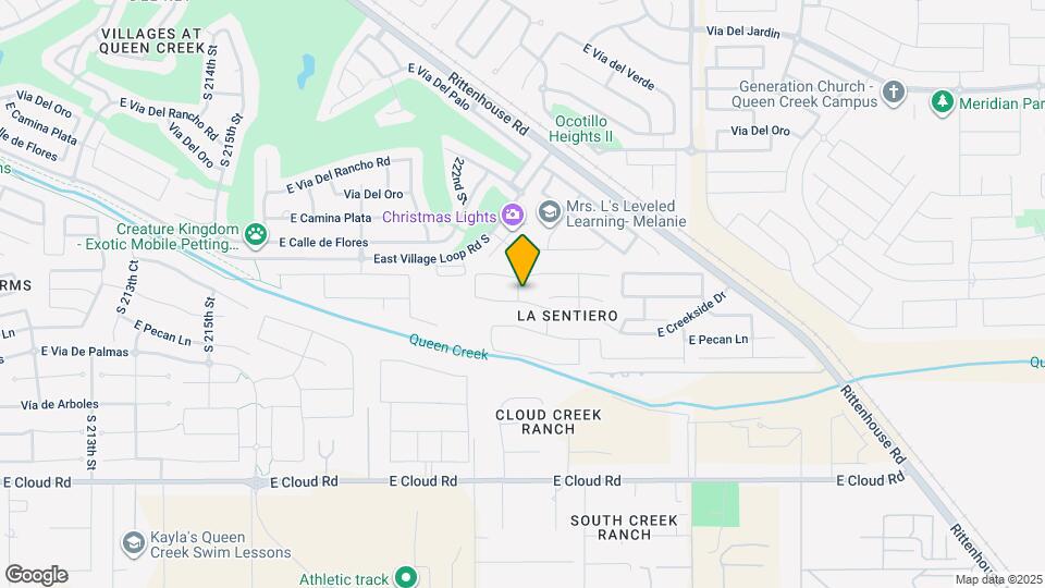 22210 E Creekside Dr Map and Location Details