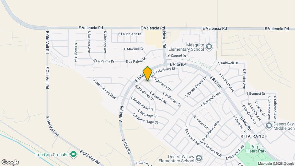 9042 E Muleshoe St Map and Location Details